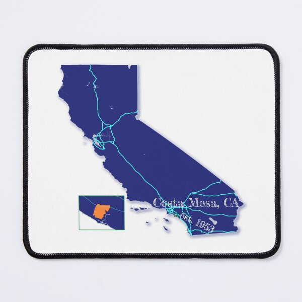 Item preview, Costa Mesa, CA [Blue] designed and sold by PhilbonianDezin.