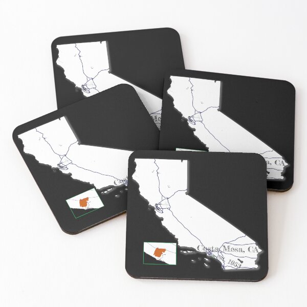 Item preview, Costa Mesa, CA [White] designed and sold by PhilbonianDezin.
