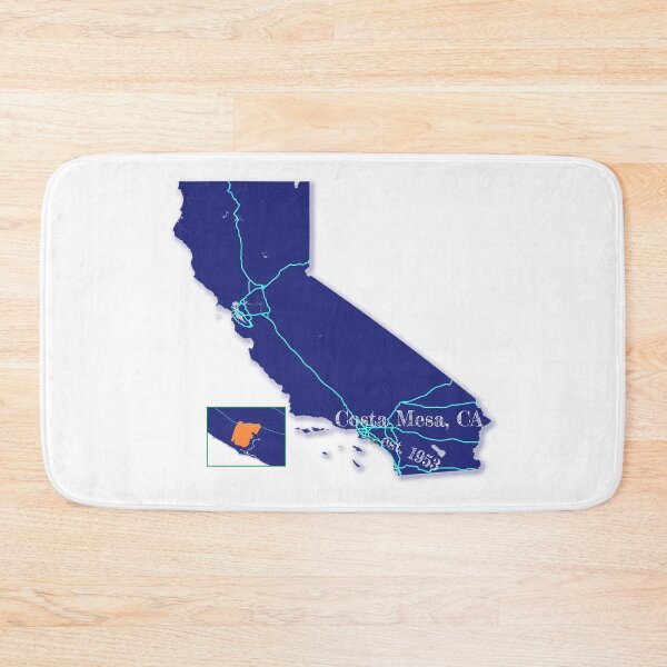 Item preview, Costa Mesa, CA [Blue] designed and sold by PhilbonianDezin.