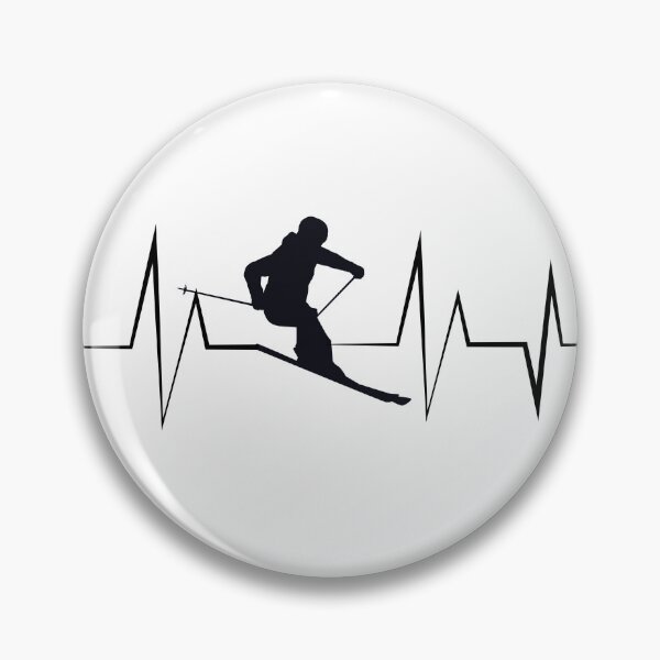 Item preview, Mi heartbeat is skiing designed and sold by BloodyTeapot.