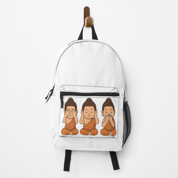 Item preview, Three wise Buddha see/hear/ speak no evil designed and sold by JamesDunican.