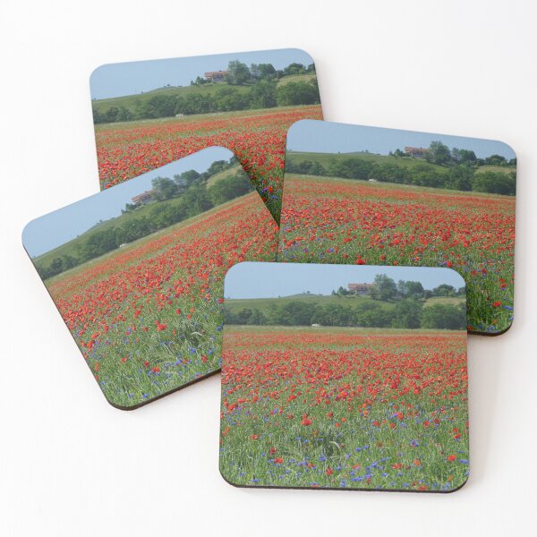 Item preview, Poppy flower meadow designed and sold by nikawanders.