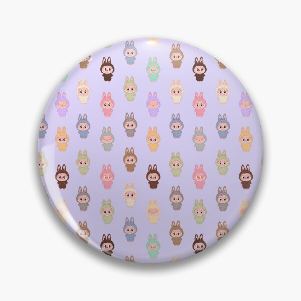 Item preview, Labubu pattern lavender background designed and sold by Diyanggostyle.