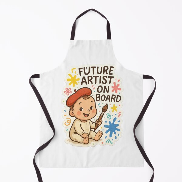 Item preview, Creative Baby On Board Artist Art designed and sold by Trendy Sticker & Merch Collection - Express Yourself.