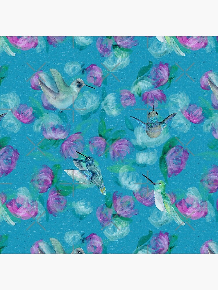 Humminbirds inspired by monet by Stasiajahadi