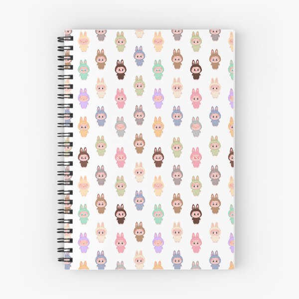 Item preview, Labubu pattern white background designed and sold by Diyanggostyle.