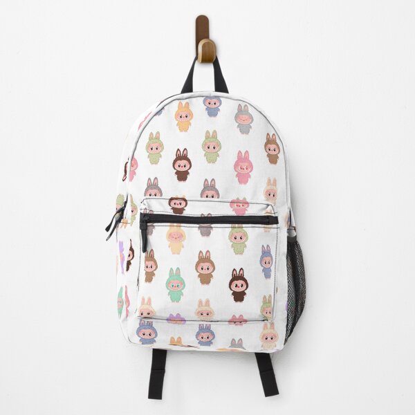 Item preview, Labubu pattern white background designed and sold by Diyanggostyle.