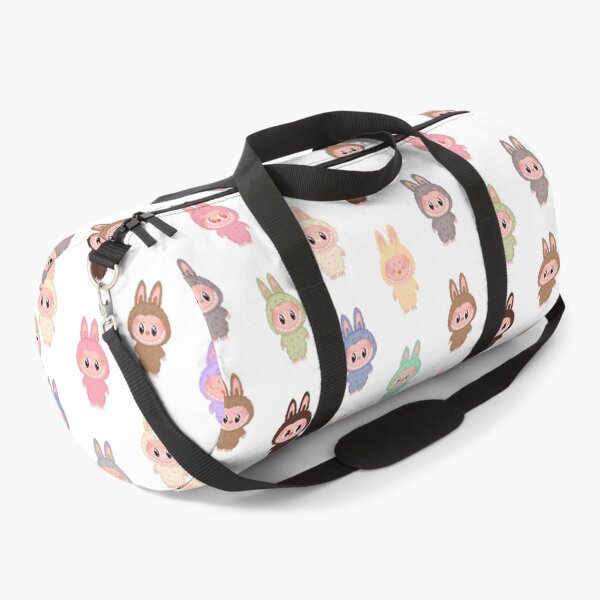 Item preview, Labubu pattern white background designed and sold by Diyanggostyle.