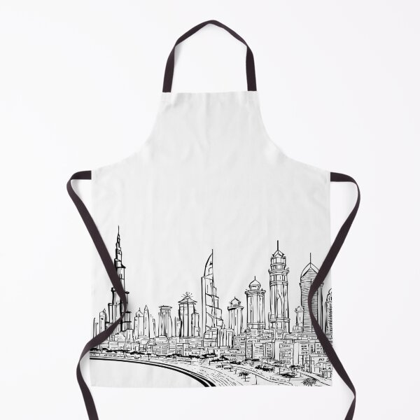 Item preview, City with Tall buildings Black & White designed and sold by OooPstudio.