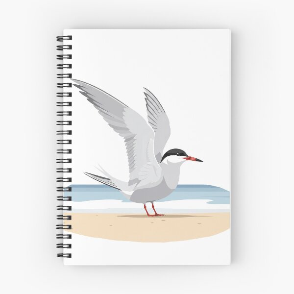 Item preview, The Common Tern - Minimalist Seabird Art designed and sold by TheArtEngineer.