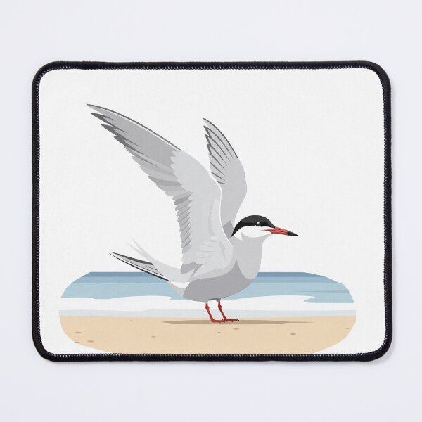 Item preview, The Common Tern - Minimalist Seabird Art designed and sold by TheArtEngineer.