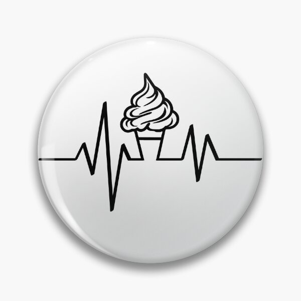Item preview, Heartbeat i love icecream   designed and sold by BloodyTeapot.