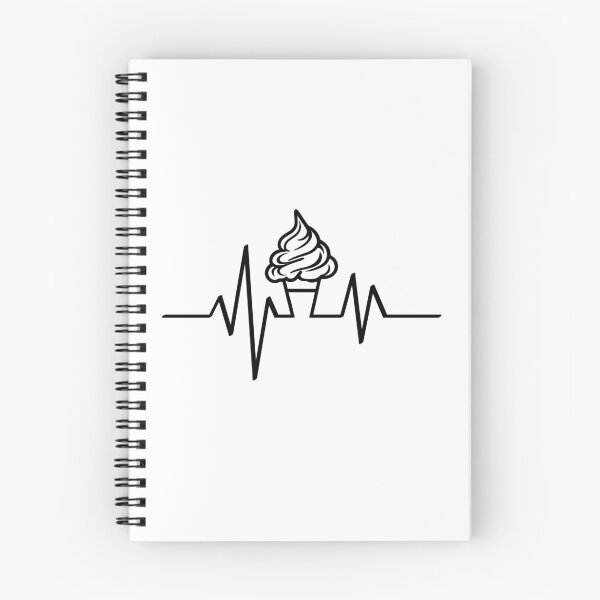 Item preview, Heartbeat i love icecream   designed and sold by BloodyTeapot.