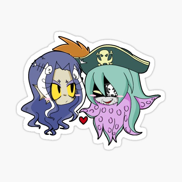 Artikel-Vorschau von Morgana und Otto Chibi Köpfe, designt und verkauft von Rott's Merch.