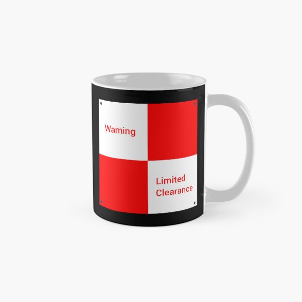 Item preview, British rail warning sign designed and sold by TrainFanatic.