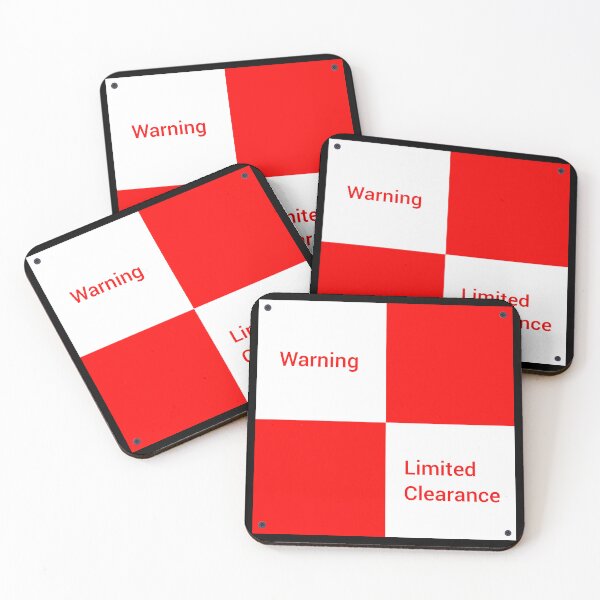 Item preview, British rail warning sign designed and sold by TrainFanatic.