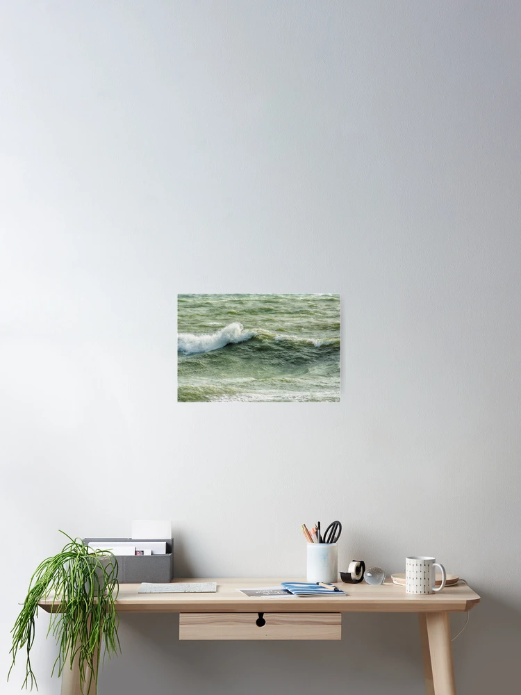 Thumbnail 2 of 3, Poster, Cresting Rough Seas designed and sold by Ruth Curtis.