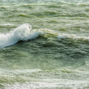 Artwork thumbnail, Cresting Rough Seas by Ruth Curtis