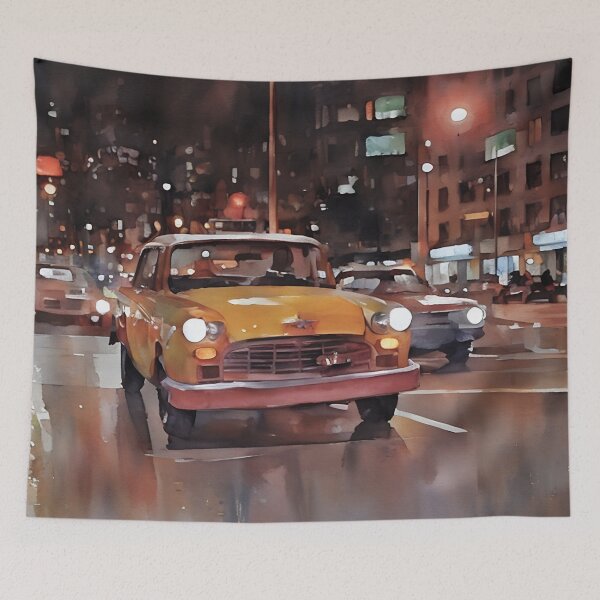 Item preview, Travis' Taxi designed and sold by RCWatercolours.