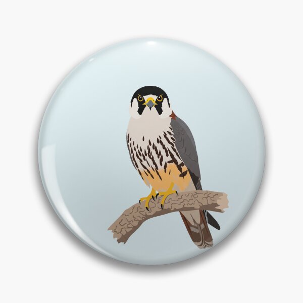 Item preview, The Eurasian Hobby - Minimalist Falcon Art designed and sold by TheArtEngineer.