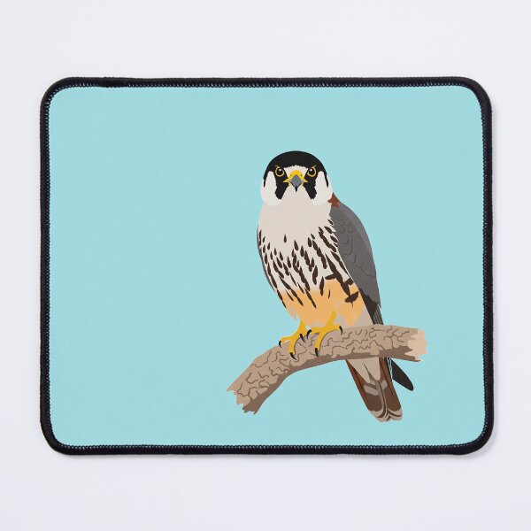 Item preview, The Eurasian Hobby - Minimalist Falcon Art designed and sold by TheArtEngineer.