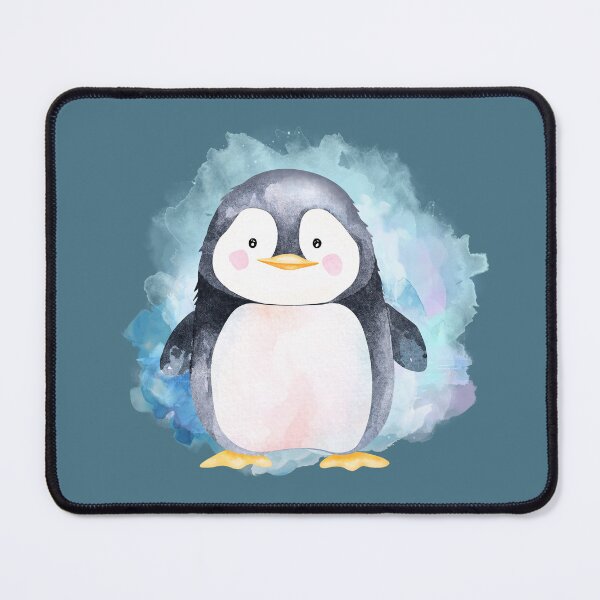 Artikelvorschau, Entzückende Pinguin-Aquarellkunst - süßes Tierdesign entworfen und verkauft von Fadastic.