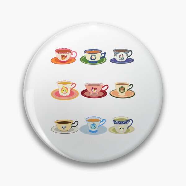 Item preview, Animal Crossing Teacup Parade – No Background Edition designed and sold by Anna Cohen.