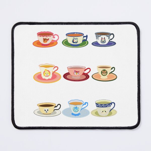 Item preview, Animal Crossing Teacup Parade – No Background Edition designed and sold by Anna Cohen.