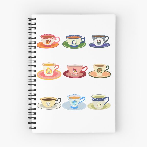 Item preview, Animal Crossing Teacup Parade – No Background Edition designed and sold by Anna Cohen.