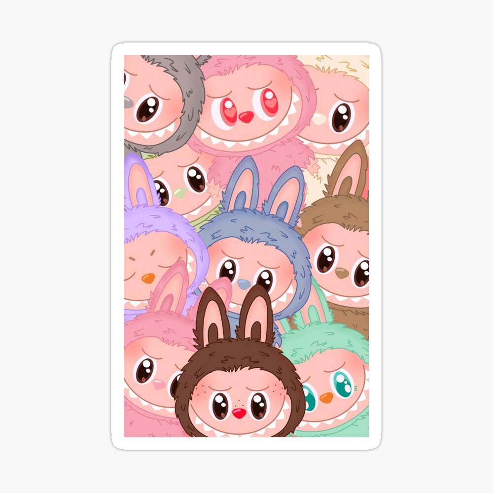 Labubu Series 1 And 2 Phone Case iPhone Case