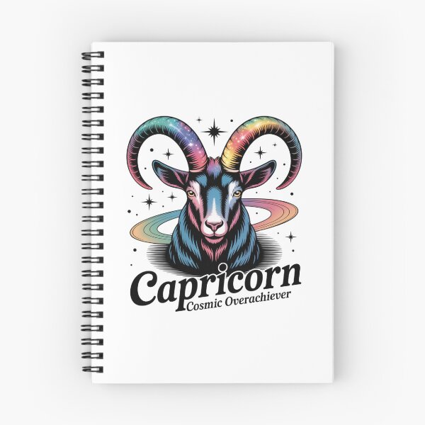 Item preview, Capricorn: Cosmic Overachiever designed and sold by theartfulaspie.