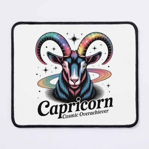 Item preview, Capricorn: Cosmic Overachiever designed and sold by theartfulaspie.