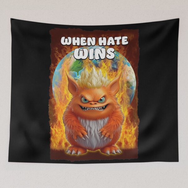Item preview, When Hate Wins designed and sold by Karen Wood.