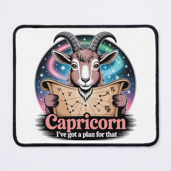 Item preview, Capricorn: I’ve Got a Plan for That designed and sold by theartfulaspie.