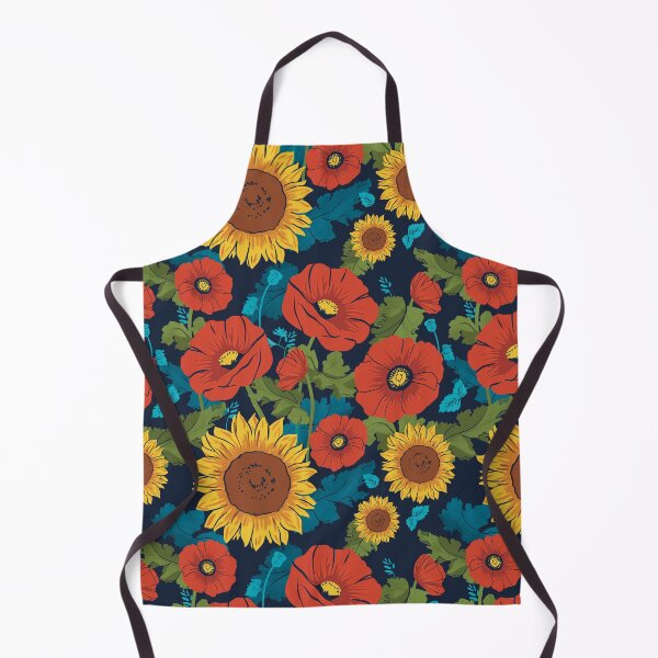 Item preview, Girasoles y amapolas designed and sold by FlotsamCreative.
