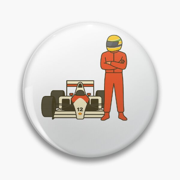 Item preview, Ayrton Senna & McLaren MP4/4 – F1 Legend designed and sold by HalfBakedStudio.