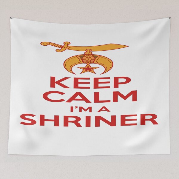 Item preview, Shriner Keep Calm designed and sold by HiramsDesigns.