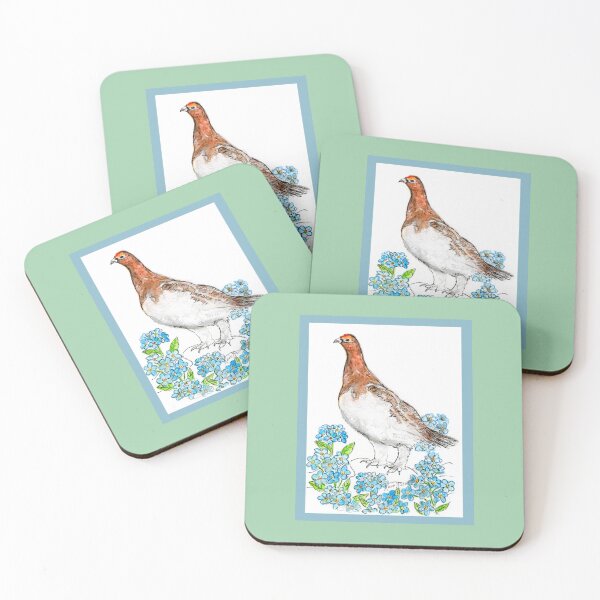 Item preview, Alaska - state bird and flower designed and sold by Annie Mason Art.