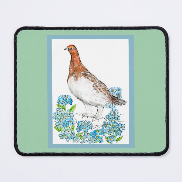 Item preview, Alaska - state bird and flower designed and sold by Annie Mason Art.