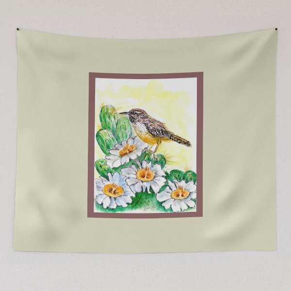 Item preview, Arizona - state bird and flower designed and sold by Annie Mason Art.