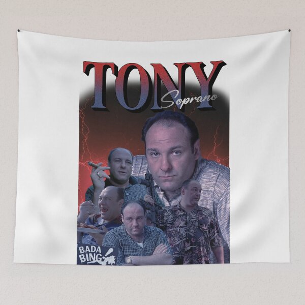 Item preview, Camiseta retro de Tony Soprano designed and sold by paldene.