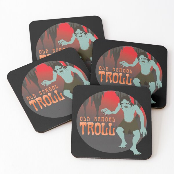 Item preview, OLD SCHOOL TROLL red designed and sold by FantasyLegacy.