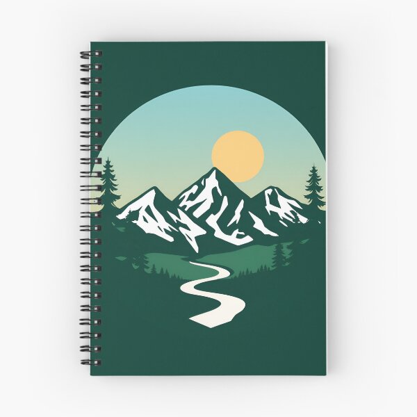Artikelvorschau, Landschafts-Berg-Abzeichen entworfen und verkauft von CM7Designs.