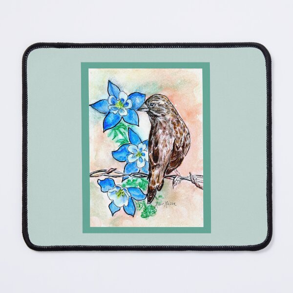 Item preview, Colorado - state bird and flower designed and sold by Annie Mason Art.