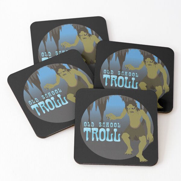 Item preview, OLD SCHOOL TROLL blue designed and sold by FantasyLegacy.