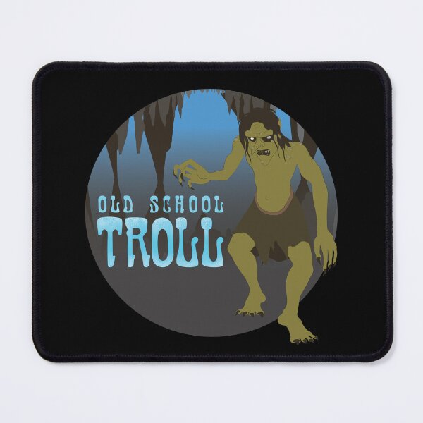 Item preview, OLD SCHOOL TROLL blue designed and sold by FantasyLegacy.