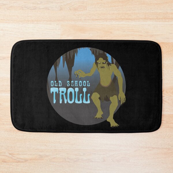 Item preview, OLD SCHOOL TROLL blue designed and sold by FantasyLegacy.