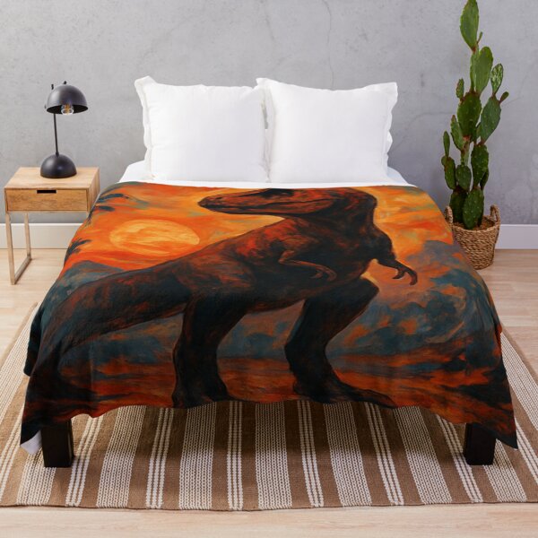 Item preview, T-Rex Twilight Prehistoric Abstract designed and sold by JonelleTshirts.
