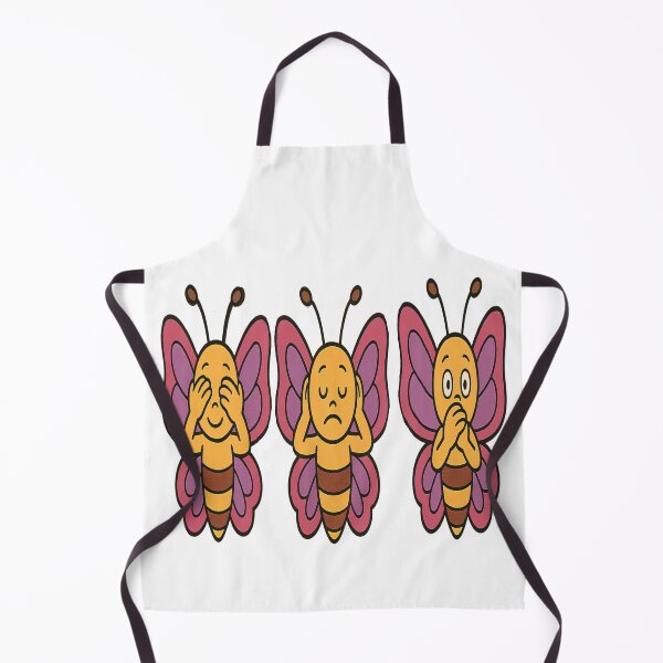 Item preview, Three wise Butterfly see /hear/speak no evil designed and sold by JamesDunican.