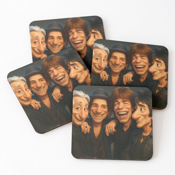 Artikelvorschau, Mick, Keith, Ronnie und Charlie entworfen und verkauft von malero-design.